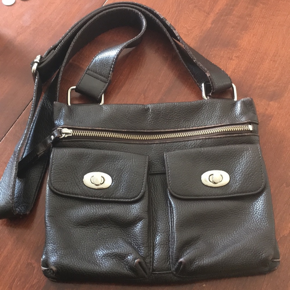 DANIER LEATHER HANDBAG 👜